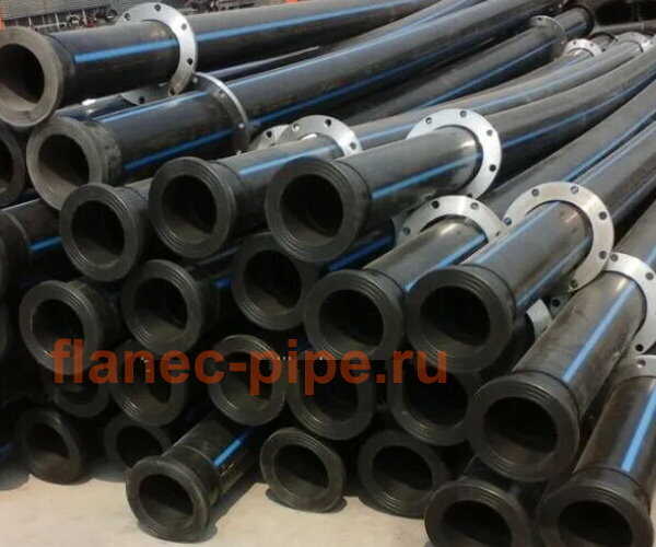 Труба ПЭ 100 63 мм с фланцами в Рязани