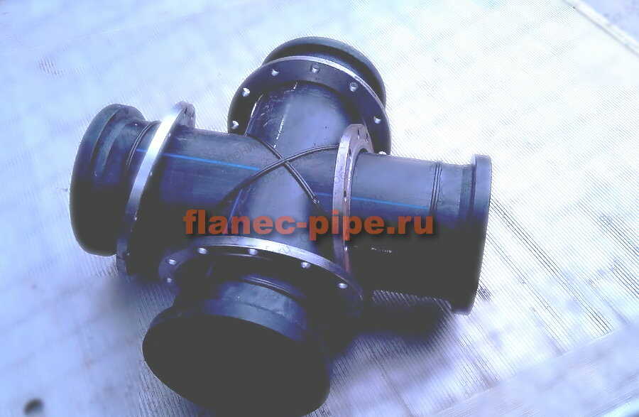 Крестовина ПЭ офланцованная в Рязани